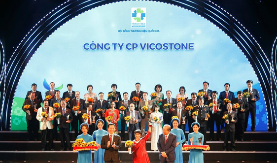 Vicostone được vinh danh thương hiệu quốc gia