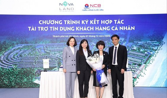 NCB tài trợ tín dụng khách hàng cá nhân mua dự án của Novaland