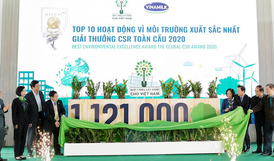 Hoàn thành cột mốc “1 triệu cây xanh cho Việt Nam”