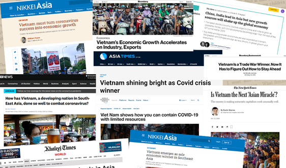 Báo chí nước ngoài ca ngợi Việt Nam là "bình minh đang lên", "ngôi sao sáng"