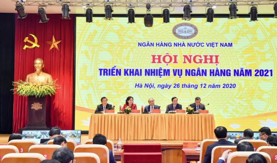 Thủ tướng Chính phủ Nguyễn Xuân Phúc: 5 năm qua ngành Ngân hàng có bước phát triển vượt bậc
