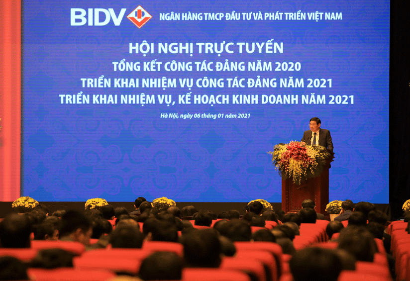 BIDV triển khai nhiệm vụ kinh doanh năm 2021