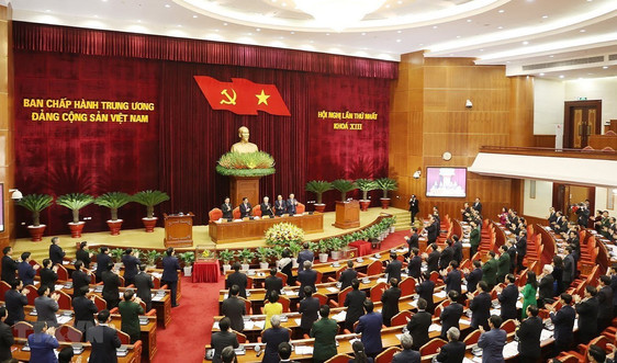 Đồng chí Nguyễn Phú Trọng được tín nhiệm bầu làm Tổng Bí thư Ban Chấp hành Trung ương Đảng khóa XIII