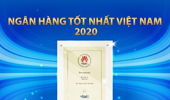 Sacombank lần thứ 4 được vinh danh ngân hàng tốt nhất Việt Nam năm 2020