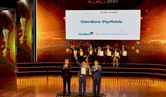 VietinBank iPay Mobile nhận giải thưởng uy tín 