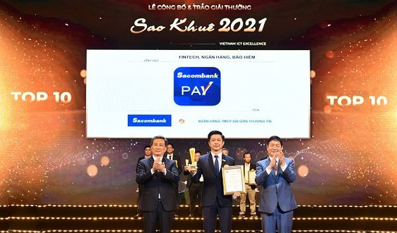 Sacombank Pay vào Top 10 Sao Khuê 2021