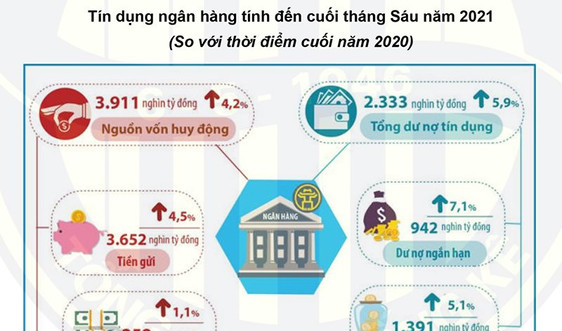 Hà Nội: Tín dụng tăng 5,9% so với cuối năm 2020