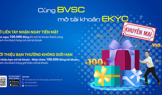 Chứng khoán Bảo Việt ra mắt dịch vụ mở tại khoản trực tuyến eKYC