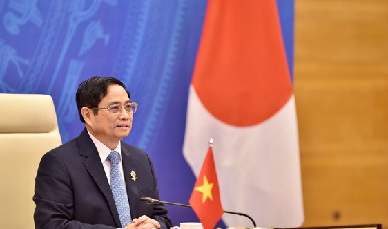Thủ tướng Phạm Minh Chính đề nghị ASEAN - Nhật Bản phối hợp kiểm soát tốt đại dịch, phục hồi các chuỗi cung ứng