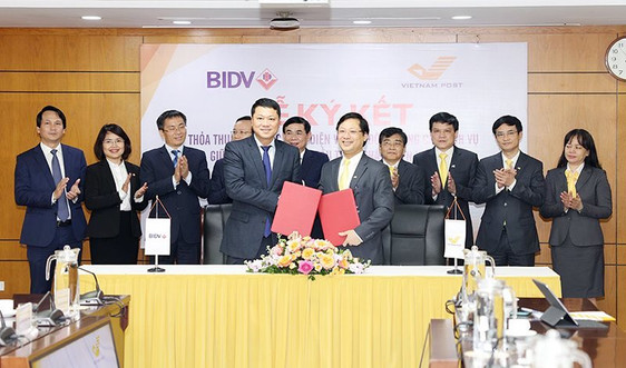 BIDV và Vietnam Post ký kết thỏa thuận hợp tác toàn diện