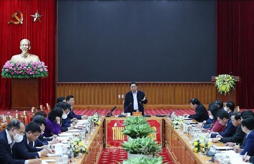 Kết luận của Thủ tướng Chính phủ Phạm Minh Chính tại buổi làm việc với lãnh đạo tỉnh Cao Bằng