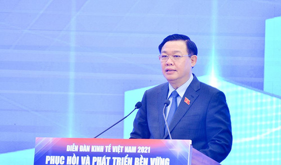 Chủ tịch Quốc hội Vương Đình Huệ: Diễn đàn Kinh tế Việt Nam 2021 có ý nghĩa rất quan trọng