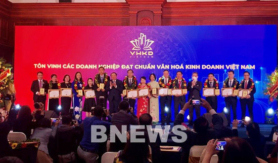 Hội viên Hiệp hội Ngân hàng đạt chuẩn văn hóa kinh doanh Việt Nam