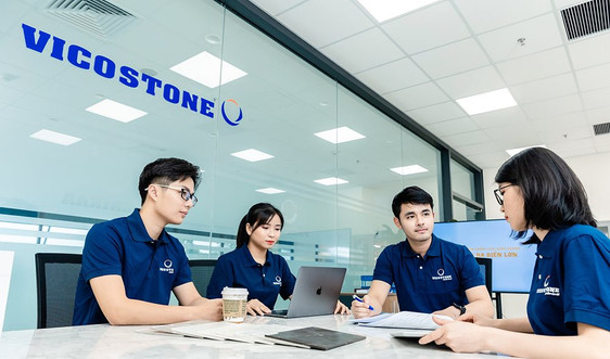 Vicostone được vinh danh Top 100 doanh nghiệp phát triển bền vững năm 2021