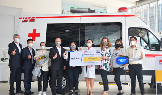 adidas ủng hộ 245.100 EUR cho Quỹ “Hồi sinh nhịp thở Việt Nam”