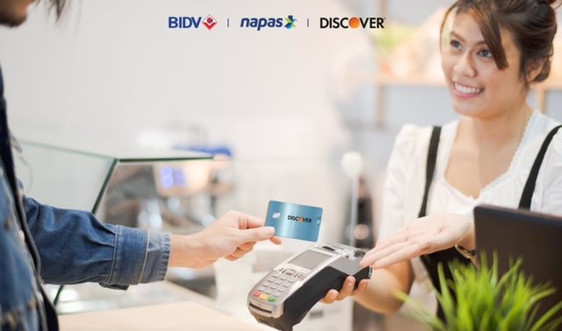 Chủ thẻ DFS trên toàn cầu có thể giao dịch, thanh toán tại mạng lưới chấp nhận của BIDV tại Việt Nam