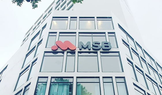MSB được tăng vốn điều lên 20.000 tỷ đồng