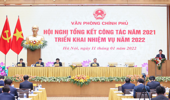 Phó Thủ tướng Thường trực Phạm Bình Minh đánh giá cao những đóng góp quan trọng của Văn phòng Chính phủ