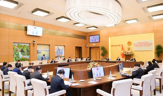 Đoàn giám sát của Quốc hội về công tác quy hoạch làm việc với Bộ Tài nguyên và Môi trường