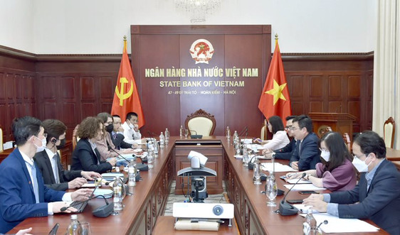 Phó Thống đốc Phạm Thanh Hà làm việc với Giám đốc Quốc gia của WB tại Việt Nam