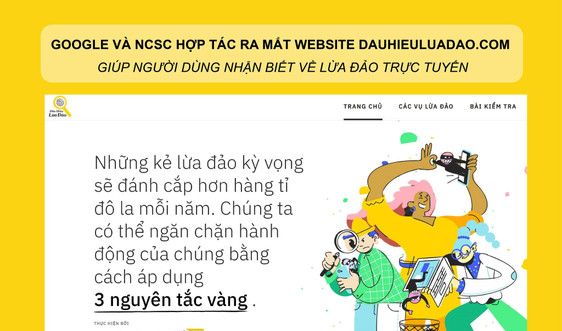 Website giúp người Việt nhận biết về lừa đảo trực tuyến