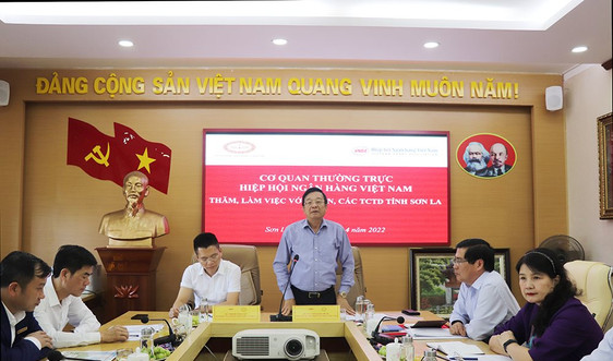 Hiệp hội Ngân hàng làm việc với các TCTD tỉnh Sơn La