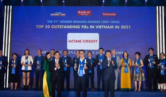 Home Credit Việt Nam: top 50 Doanh nghiệp FDI tiêu biểu năm 2021 - 2022
