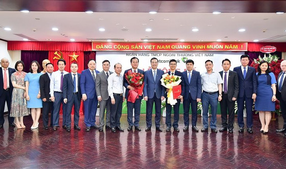 Vietcombank công bố quyết định nhân sự lãnh đạo cấp cao tại Trụ sở chính