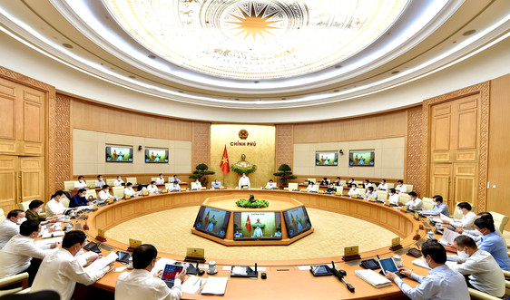 Nghị quyết phiên họp Chính phủ thường kỳ tháng 4/2022