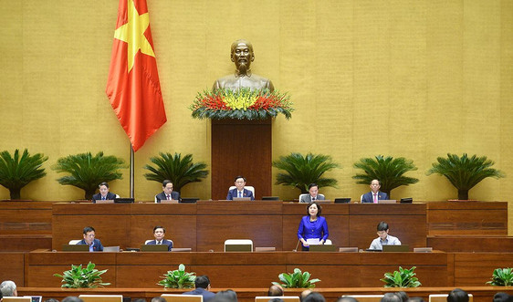Thống đốc Nguyễn Thị Hồng trả lời chất vấn trước Quốc hội
