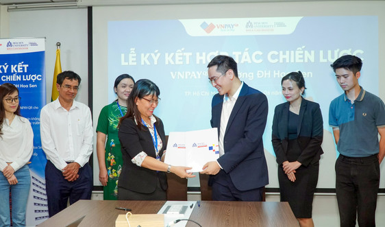 VNPAY ký kết hợp tác chiến lược với Đại học Hoa Sen lan tỏa giải pháp thanh toán số