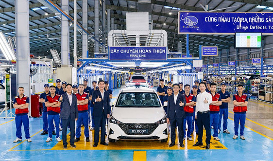 Hyundai Thành Công xuất xưởng chiếc xe Hyundai Accent thứ 85.000