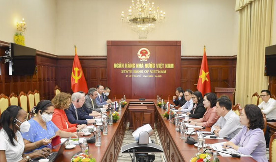 Thống đốc NHNN Nguyễn Thị Hồng tiếp Tổng Giám đốc Điều hành WB