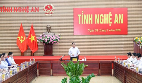 Thủ tướng: Hành động quyết liệt, hiệu quả, có trọng tâm trọng điểm đưa Nghệ An trở thành tỉnh mạnh