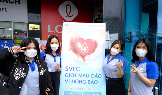 Shinhan Finance góp những “Giọt máu đào vì đồng bào” tại TP. Hồ Chí Minh