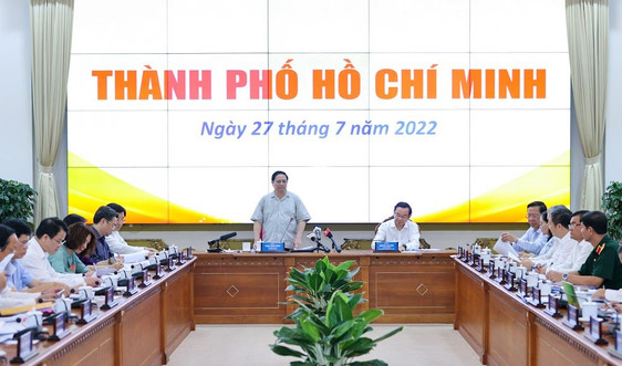 Thí điểm lập tổ công tác giải quyết, xử lý kịp thời, hiệu quả các vấn đề của TP. Hồ Chí Minh