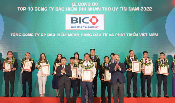 BIC là 1 trong 6 công ty bảo hiểm phi nhân thọ uy tín nhất Việt Nam năm 2022