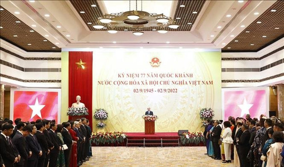Chủ tịch nước chủ trì kỷ niệm 77 năm Quốc khánh nước Cộng hòa xã hội chủ nghĩa Việt Nam