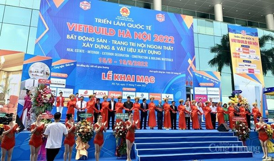 1.500 gian hàng tham gia Triển lãm quốc tế VIETBUILD Hà Nội 2022