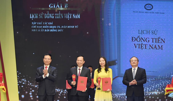 Cuốn sách “Lịch sử đồng tiền Việt Nam” đạt giải B Giải thưởng Sách Quốc gia lần thứ V