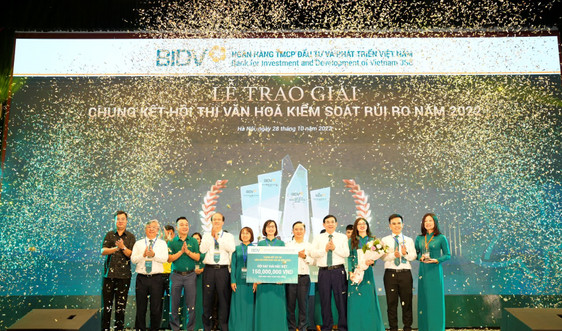 BIDV tổ chức thành công Hội thi Văn hóa kiểm soát rủi ro