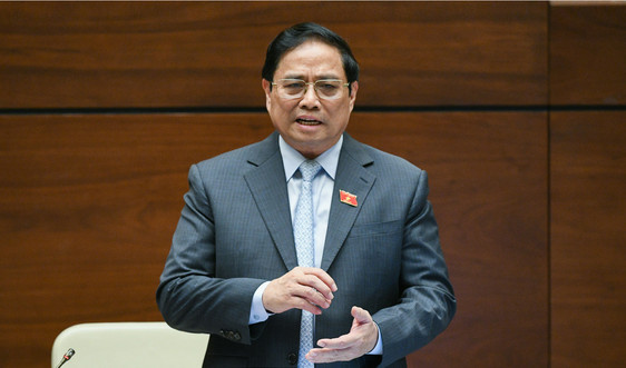 Thủ tướng Chính phủ Phạm Minh Chính trả lời chất vấn trước Quốc hội