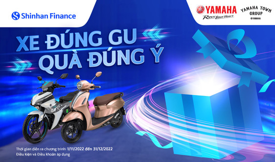 Xe đúng gu – Quà đúng ý cùng Yamaha Motor Việt Nam