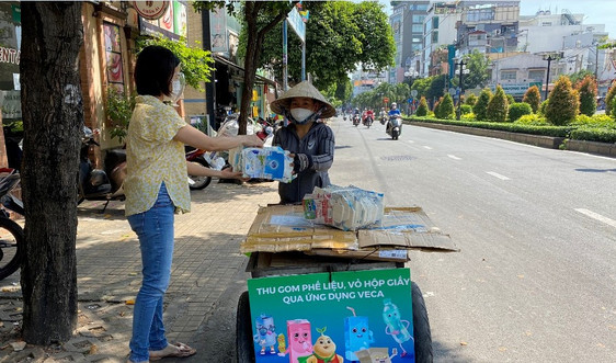 Tetra Pak và VECA hợp tác mở rộng thu hom vỏ hộp giấy đã qua sử dụng tại TP. Hồ Chí Minh