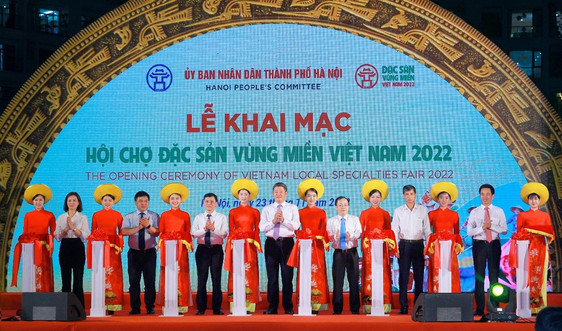 Khai mạc Hội chợ Đặc sản Vùng miền Việt Nam 2022