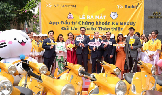Chứng khoán KB Việt Nam ra mắt ứng dụng đầu tư chứng khoán KB Buddy dành cho nhà đầu tư mới