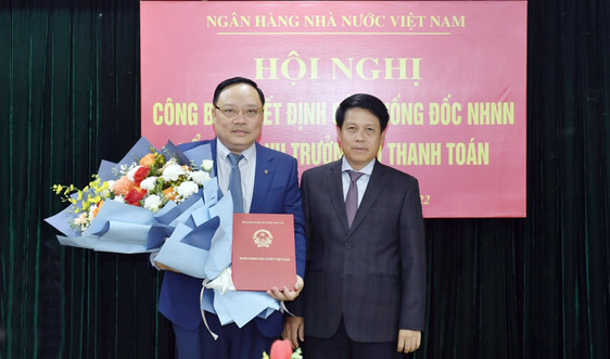 Ông Phạm Anh Tuấn - Thành viên HĐQT Vietcombank, được bổ nhiệm làm Vụ trưởng Vụ Thanh toán