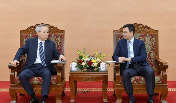 Phó Thống đốc NHNN Phạm Thanh Hà tiếp Nguyên Phó Thống đốc NHTW Hàn Quốc