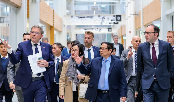 Thăm 'thung lũng Silicon' của châu Âu, Thủ tướng đề nghị Hà Lan hỗ trợ xây dựng Brainport tại Hà Nội