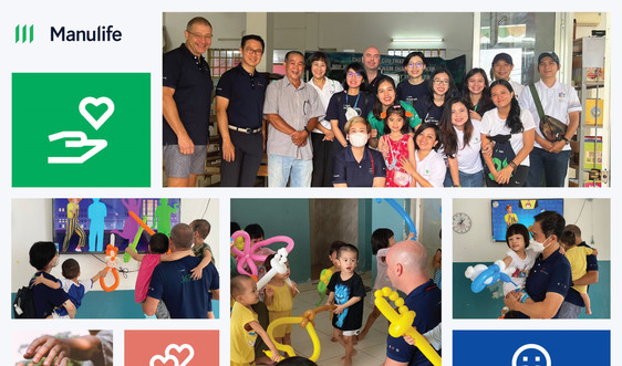 Manulife Việt Nam thúc đẩy nhân viên làm điều tốt trong cộng đồng với chiến dịch ‘Một điều tốt đẹp’